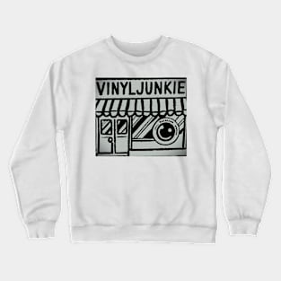 Vinyl Junkie Crewneck Sweatshirt